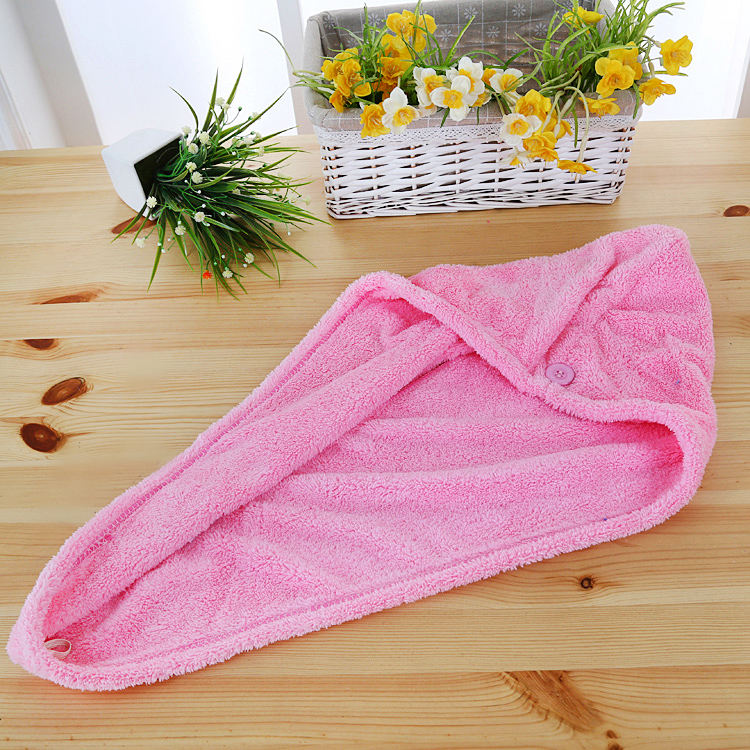 Serviette Turban Microfibre - Fuchsia
