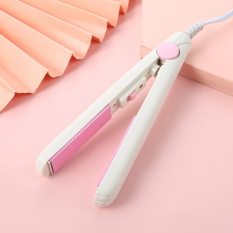 Mini Lisseur Céramique - Blanc Rose