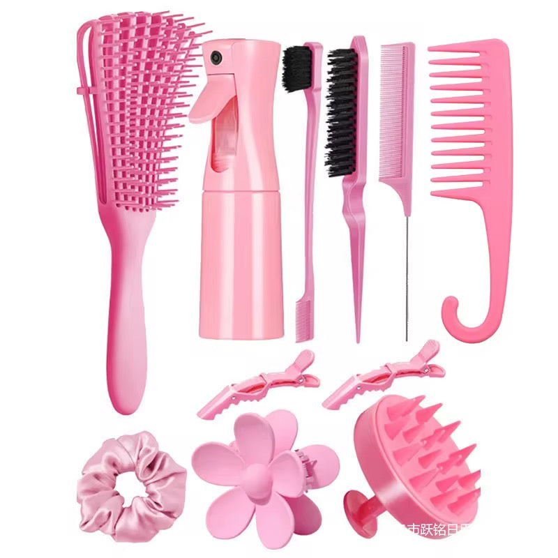 Kit Complet Coiffure 10 Pièces SEA Cosmétic - Rose