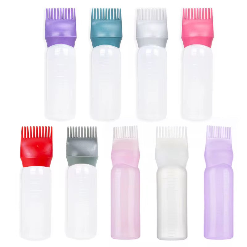 Bouteille Applicatrice avec Peigne - Multicolore